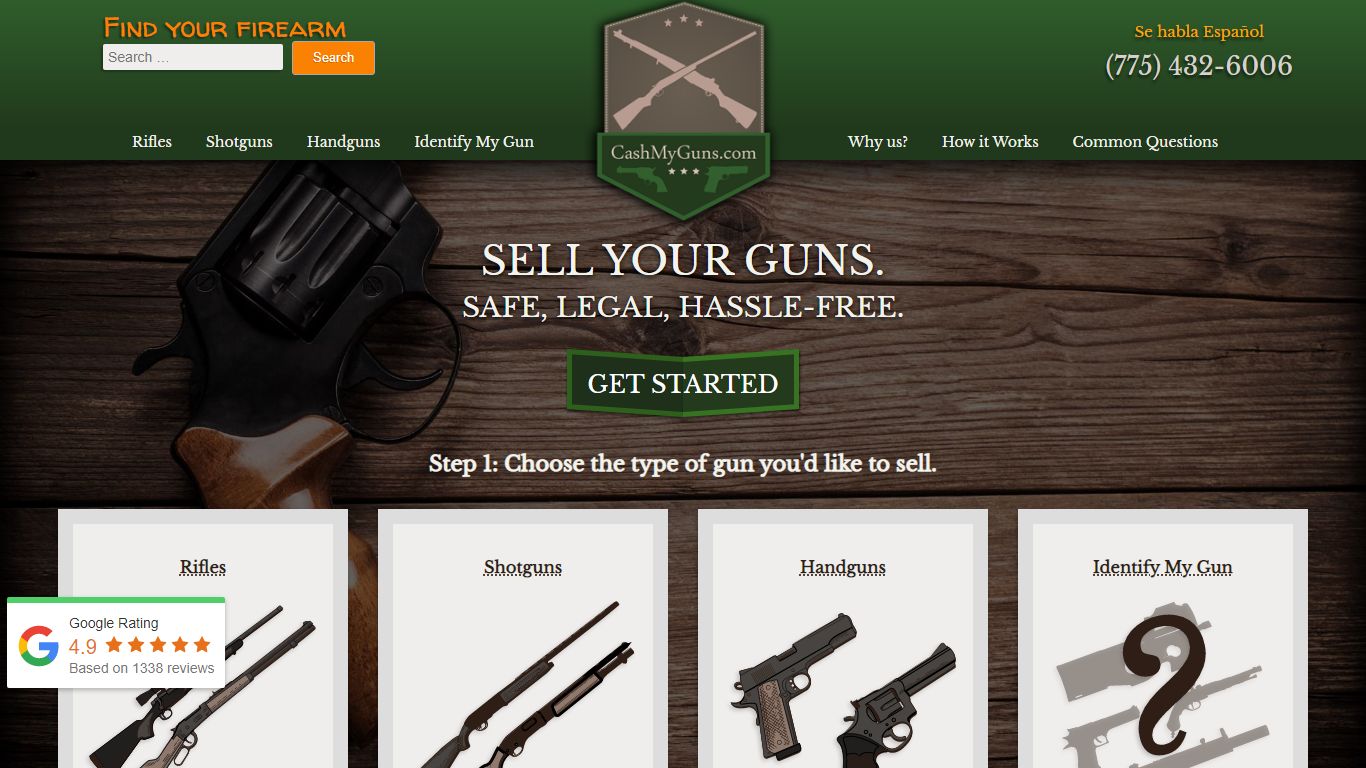 Cash My Guns | Sell Your Gun. Safe, Easy, Hassle-Free